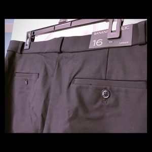 Banana Republic Women’s 16 Black Pants NEW w/ TAGS